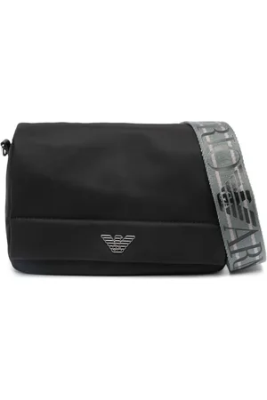 Emporio Armani Logo-plaque crossbody bag