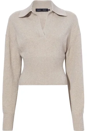 Proenza Schouler Jeanne cashmere polo jumper