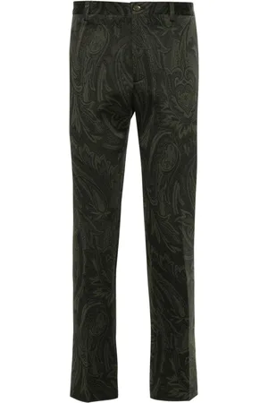 Etro Tapered-leg chino trousers