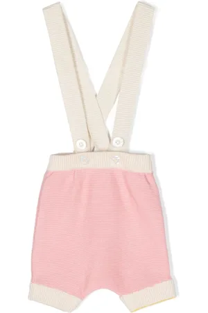 Gensami Knitted suspender shorts