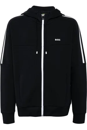HUGO BOSS Logo-appliqu?? hoodie
