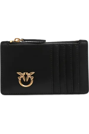 Pinko Logo-detail leather purse