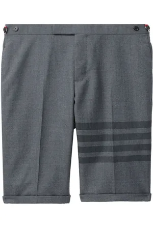 Thom Browne 4-Bar wool-blend shorts