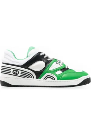 Gucci Basket panelled sneakers