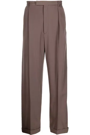 Gucci Pleated wool trousers