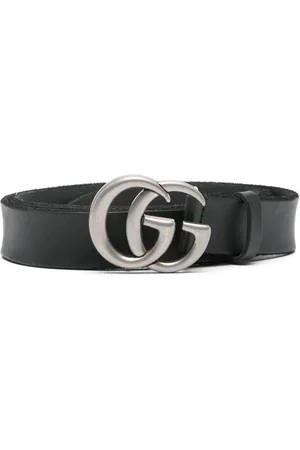 Gucci Double-G-buckle leather belt