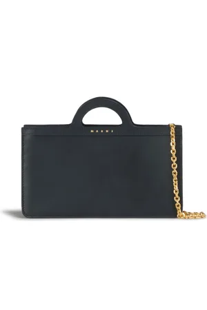 Marni Tropicalia leather wallet-on-chain