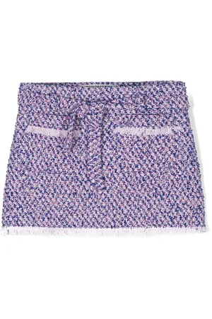 PHILOSOPHY DI LORENZO SERAFINI Frayed-detail skirt