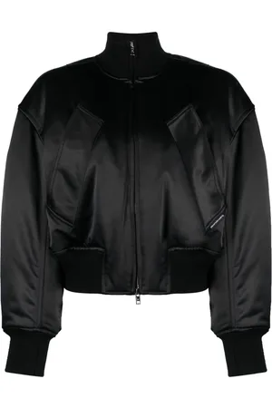 Alexander Wang Logo-tag padded bomber jacket