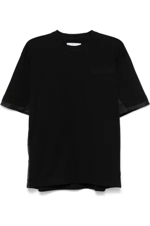 SACAI Cotton jersey T-shirt