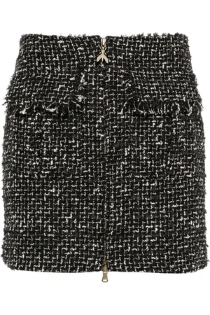 Patrizia Pepe A-line tweed miniskirt