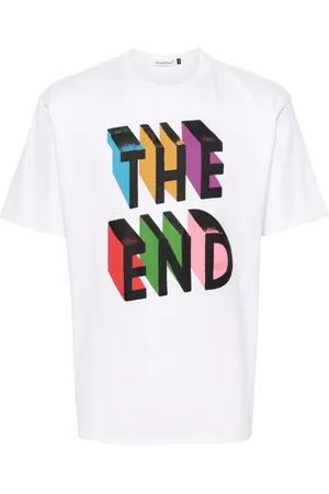 UNDERCOVER Text-print cotton T-shirt