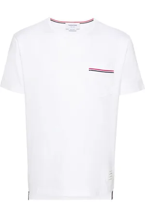 Thom Browne RWB-stripe cotton T-shirt