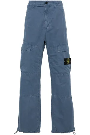 Stone Island Compass-appliqu?? cargo trousers