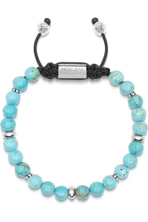 Nialaya Turquoise bead bracelet