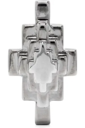 MARCELO BURLON Pyramid Cross earring