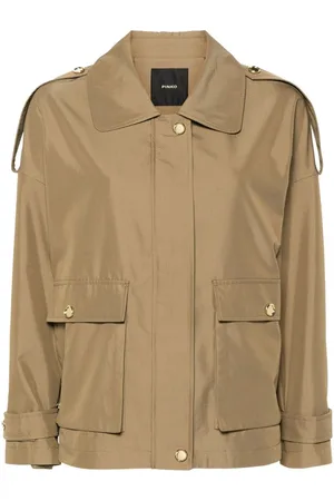 Pinko Spread-collar long-sleeve jacket