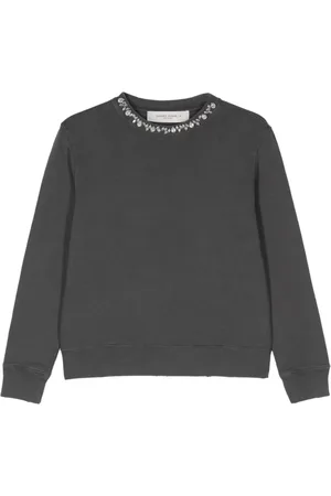 Golden Goose Crystal-embellished cottom sweatshirt