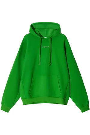 Monochrome Logo-print drawstring hoodie