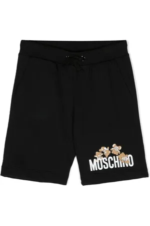 Moschino Teddy Bear-print cotton shorts
