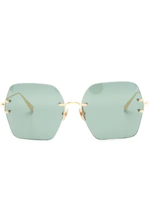 Linda Farrow Carina oversize-frame sunglasses