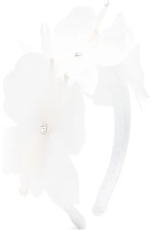 MONNALISA Floral-appliqué hairband
