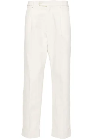 Gucci Double G embroidered tailored trousers