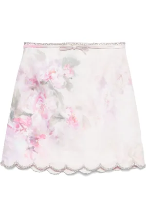 ZIMMERMANN Crush mini skirt