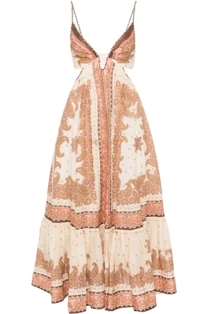 ZIMMERMANN Maxine Plunge maxi dress