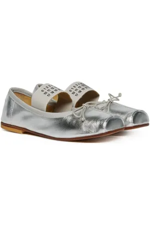 Maison Margiela Logo-print ballet flats