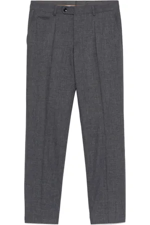 HUGO BOSS Prince of Wales-check trousers