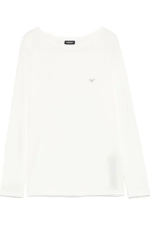 Emporio Armani Logo-appliqué T-shirt