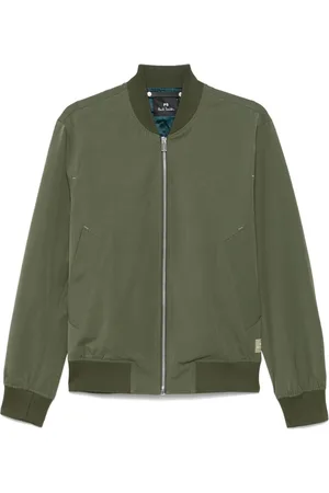 Paul Smith Logo-patch bomber jacket
