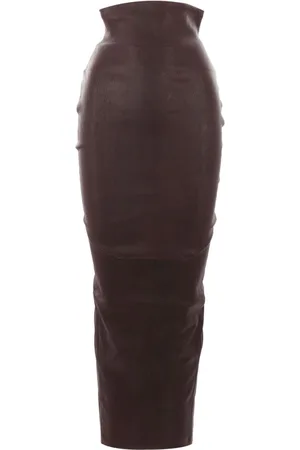 Rick Owens Dirt Pillar maxi skirt