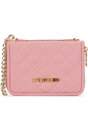 Moschino Quilted leather purse