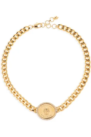 Alexander McQueen Sovereign Skull choker necklace