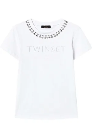Twin-Set Logo-embroidered T-shirt