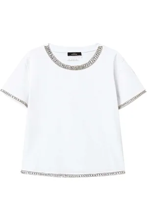 Twin-Set Crystal-trim T-shirt