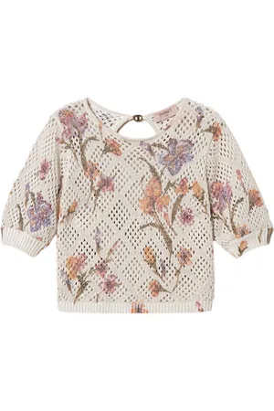 Twin-Set Floral-print sweater