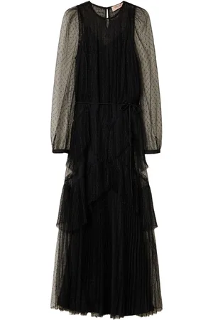 Twin-Set Tulle maxi dress