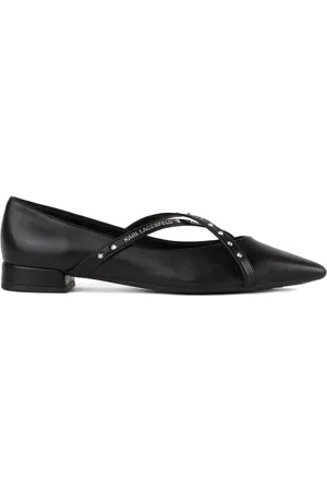 Karl Lagerfeld Kerrie Krosstrap ballerina shoes