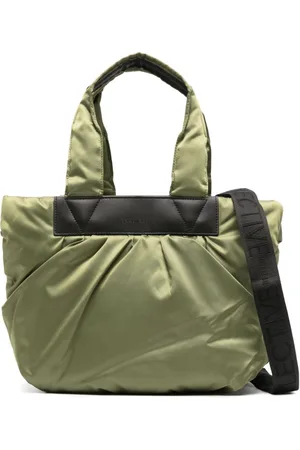 VeeCollective Small Caba logo-strap tote bag