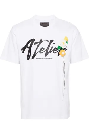 Musium Div. Knitted floral t-shirt