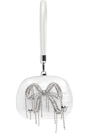 Self-Portrait Bow clutch bag