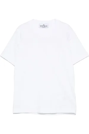Stone Island Logo-embroidered T-shirt