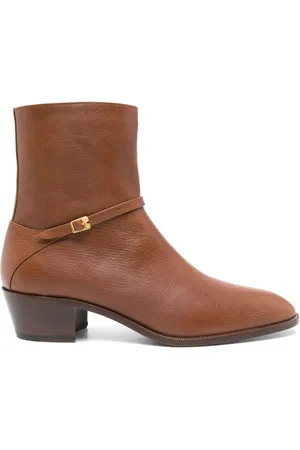 VALENTINO GARAVANI 50mm leather ankle boots