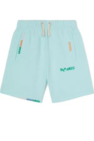 Palm Angels Embroidered-logo shorts