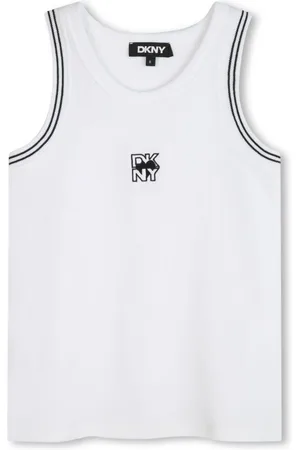DKNY Logo-print tank top