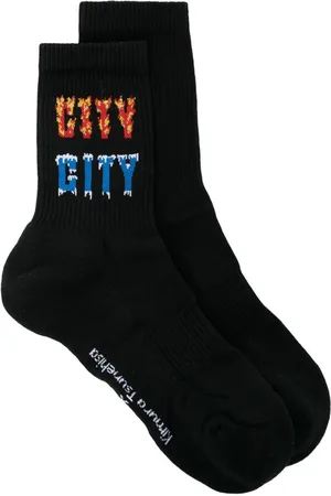 Paco rabanne Ribbed-knit socks
