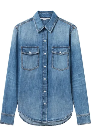 Stella McCartney Logo-patch shirt